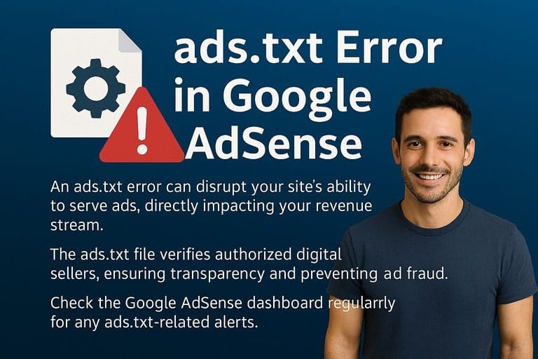 How To Fix ads txt file Error