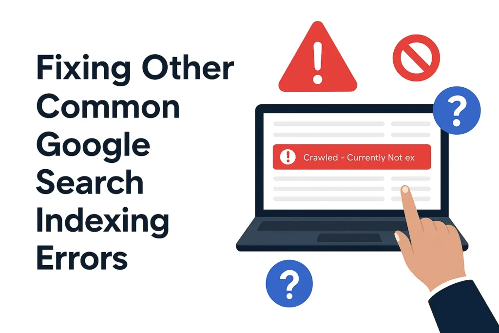 Fixing Other Common Google Search Console