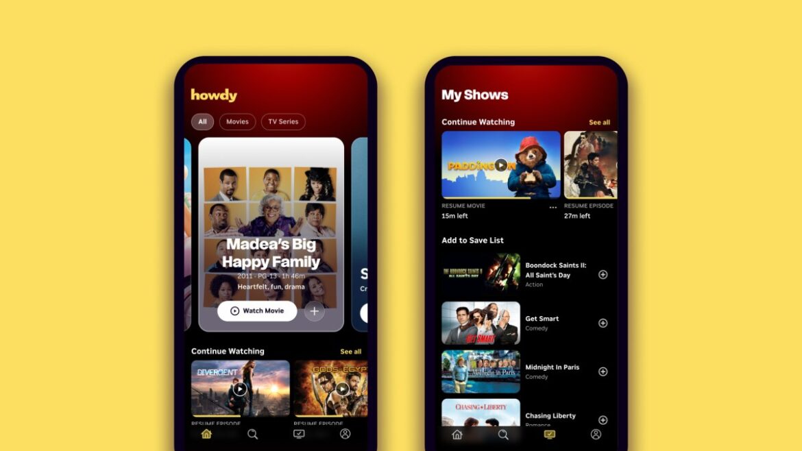 Roku launches a standalone app for Howdy, its $2.99 streaming service