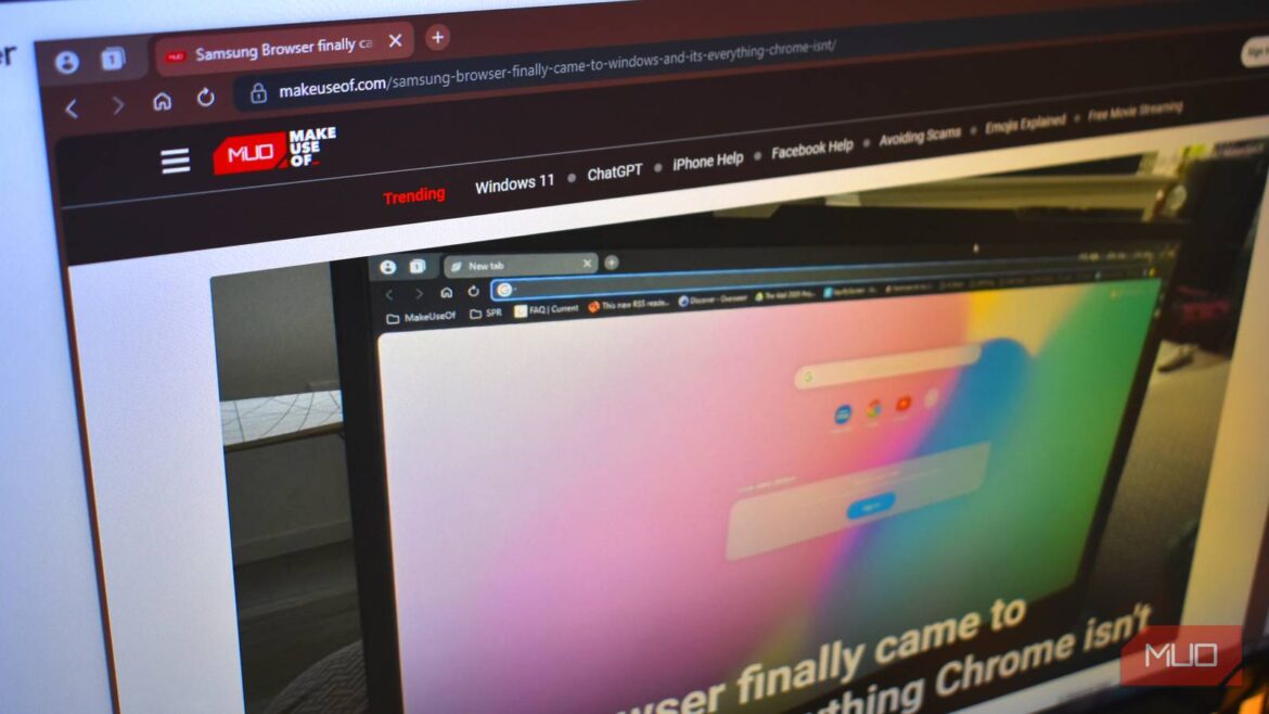 Samsung's new Windows browser is fast, but is a let down in two key areas