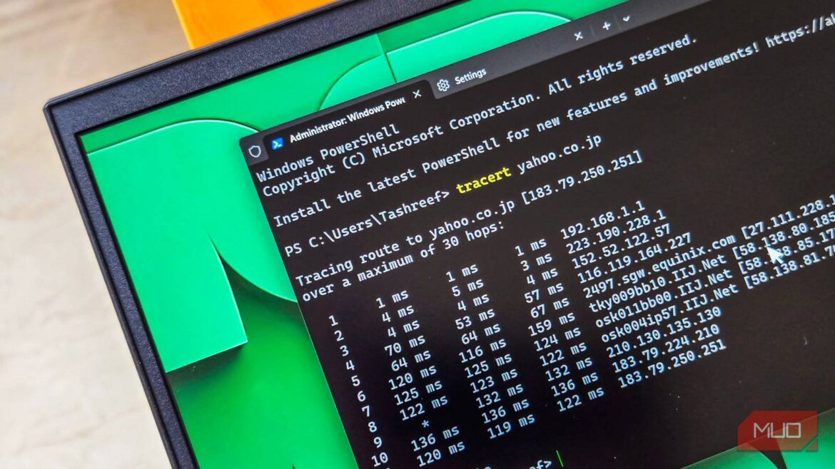 There's a Windows command that shows exactly what's slowing your internet down