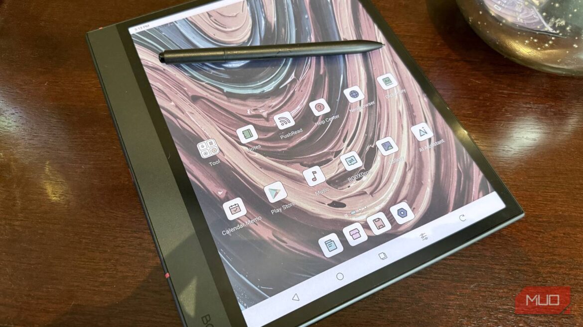 A color e-ink tablet sounded like a dream come true until I actually used one