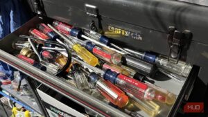 I didn't know what half my screwdrivers were for until I organized my toolbox