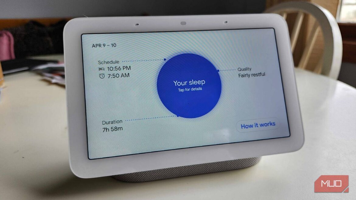 I let my Nest Hub watch me sleep for a week, and the result was worth the creepiness