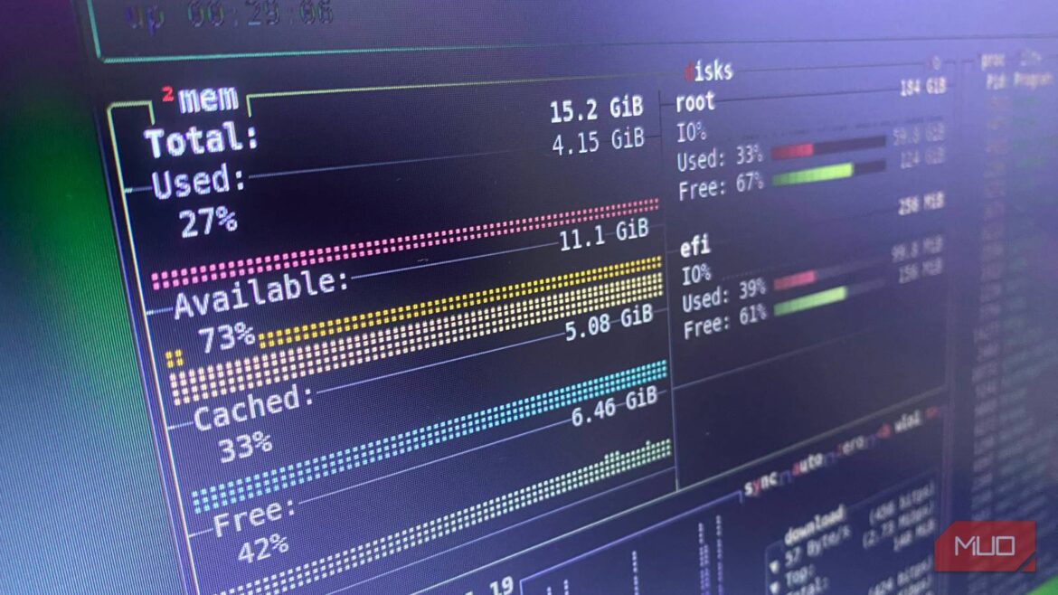 I stopped using top in Linux once I discovered this better terminal tool