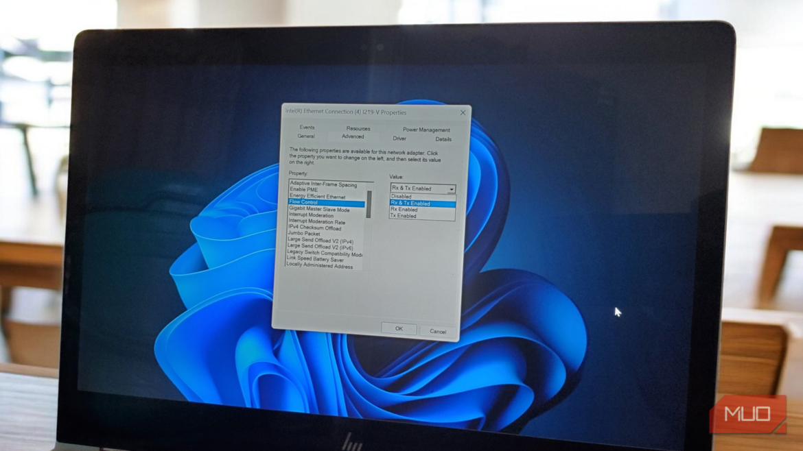 Windows hides powerful network tuning settings in Device Manager that almost no one touches